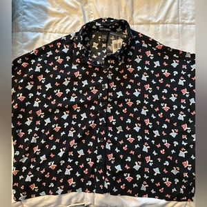 Brand new crop button down.